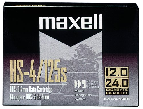 Maxell DDS3 12GB 24GB 4 mm Digita Data Cartridge