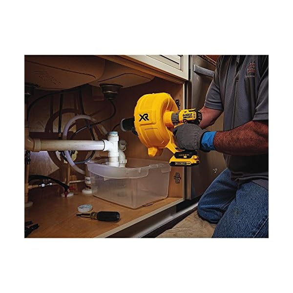 DEWALT 20V MAX XR Drain Snake Kit, Brushless (DCD200D1) • to