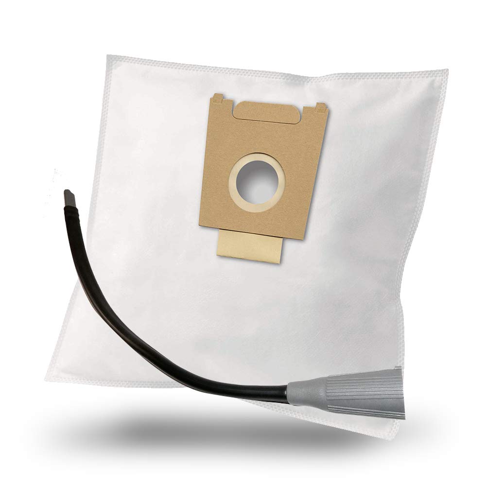 MisterVac - 10 Sacchetti Per Aspirapolvere + Ugello Flessibile 64 Cm Compatibile Bosch BSG L2 Move1/09