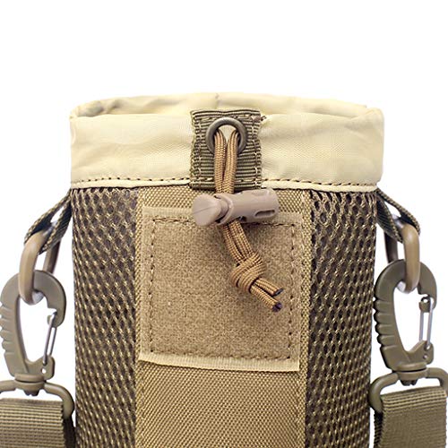 YIJU Saco para Garrafa de água Tática de Acampamento E Caminhada Molle Porta-bolsa de 750 Ml para Ch