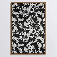 SIGNWIN Canvas Wall Art Black and White Flowers Canvas Prints Home Artwork Decoration for Living Room,Bedroom - 16