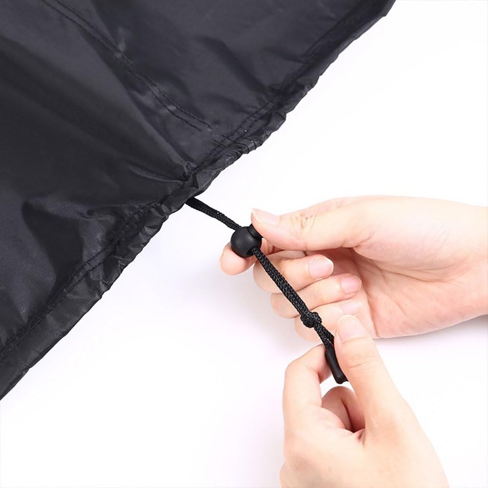 Funda for silla de ruedas, impermeable, Oxford, cubierta for silla de ruedas eléctrica, scooter de movilidad con cuerda elástica inferior, viajes al aire libre(Green,115cm*75cm*130cm)