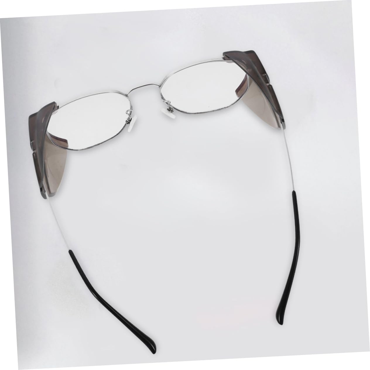 NOLITOY 20pares Laterales Para Gafas Escudos Flexibles Antiviento y Antisalpicaduras Protección Para Lentes Fácil Instalación y Durabilidad