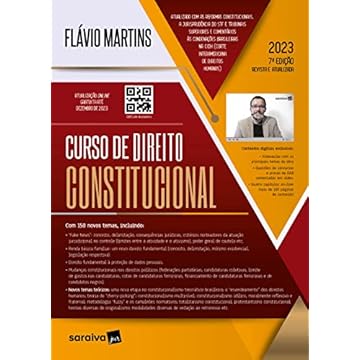 Capa do livro Curso de Direito Constitucional - 7ª edição 2023