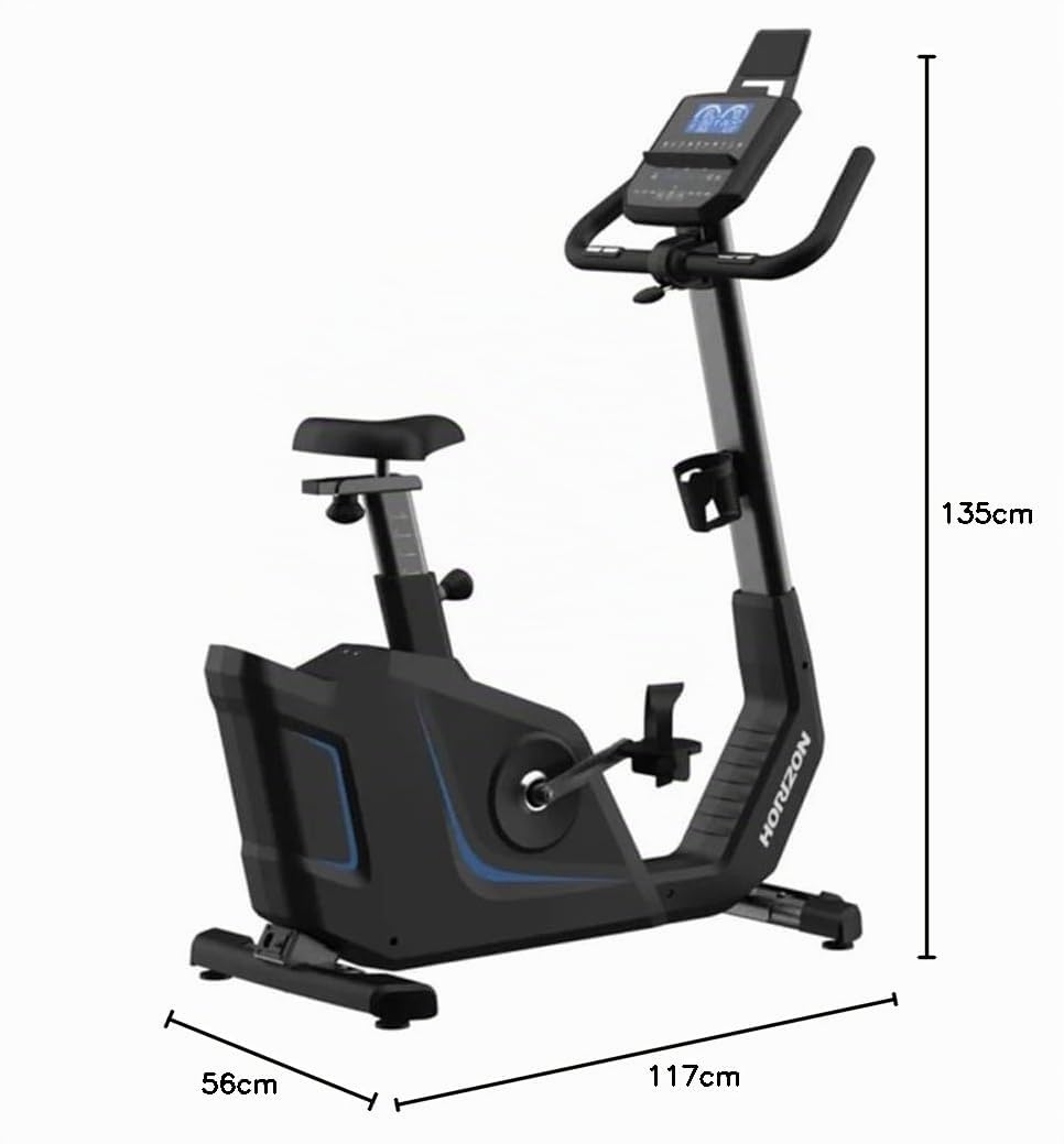 Horizon Fitness 5.0Ui Upright Bike für ein komfortables und ergonomisches Training von zuhause