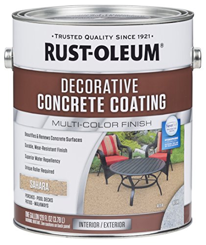 Rust-Oleum 301297 Sahara Decorative Concrete Coating