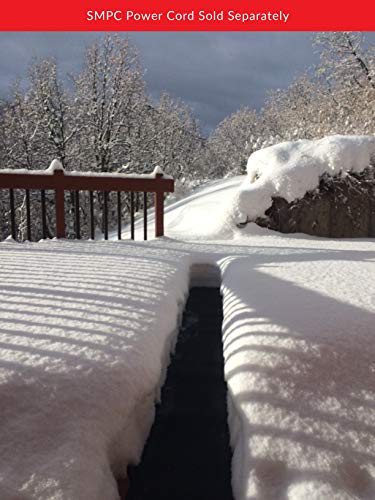 Summerstep Home WM12x120-RES Residential Snow Melting Heated Walkway Mat, Anti-Slip, Ideal for narrow walkways and snowy paths to hot tubs (Requires SMPC Power Cord), Black, Single Item