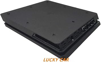 New Replacement Top Upper & Bottom Cover Full Housing Shell Case Cover for Sony Playstation 4 PS4 Slim Console Black
