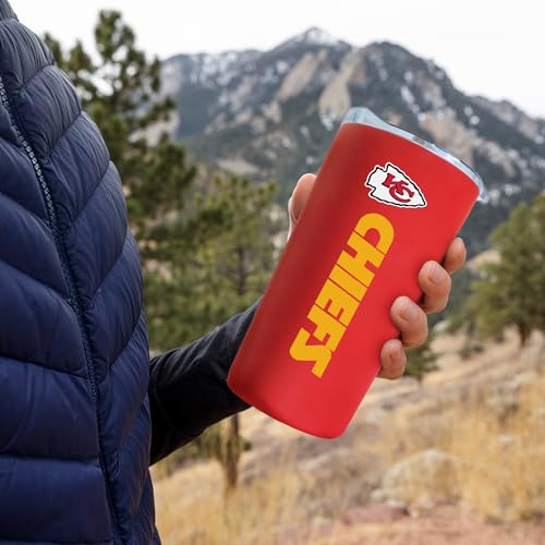 Image of Rico Industries NFL Football Soft Touch, Easy Grip Tumbler
