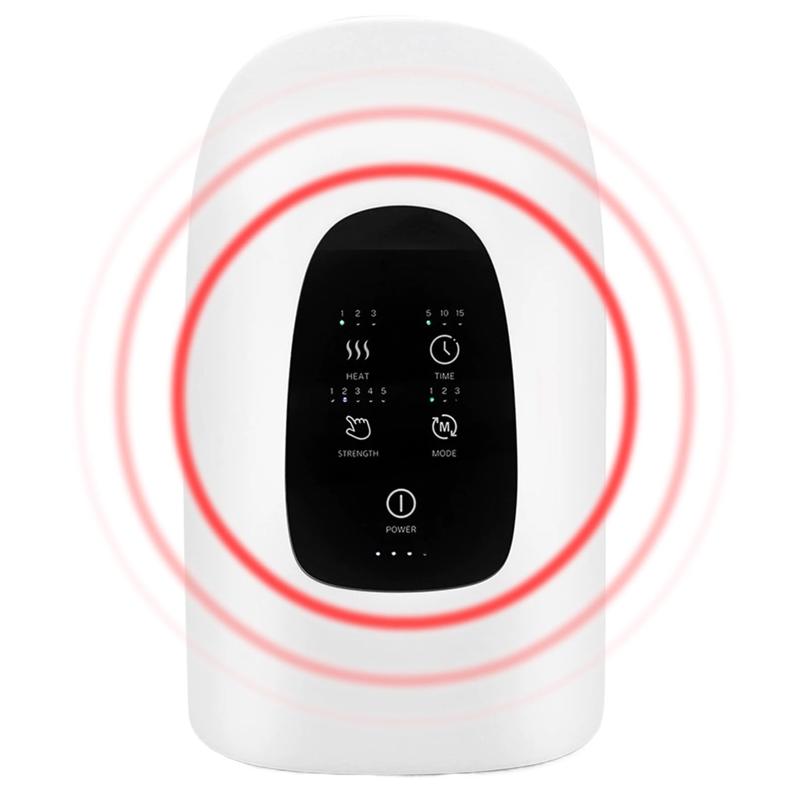 Masajeador Eléctrico De Palma Aparato Calmante Con Calor, Compresión Y | Máquina Inalámbrica De Masaje Y Presión Para Mano Dispositivo Masaje Para Hombres, Mujeres, Jugadores Y Atletas