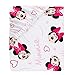 Lambs & Ivy Disney Baby Minnie Mouse Love 3-Piece Pink Nursery Crib Bedding Set