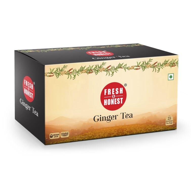See full amazon price history chart for Fresh & Honest Ginger Tea Bags, 2g x 25 Enveloped Tea Bags Fresh & Honest Ginger Tea Bags, 2g x 25 Enveloped Tea Bags (B0CXXFH711) Amazon Price History, Amazon Price Tracker