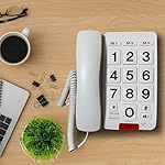 ELECDON-Large-Key-Wired-Telephone-Wired-landline-Phone-Senior-Friendly-Phone-with-Large-Buttons-Visually-and-Hearing-impaired-Senior-Phone-Home-Corded-Telephone