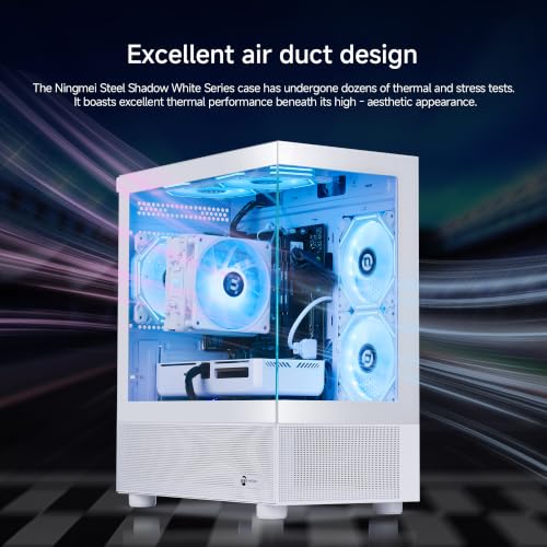 Image of NINGMEI Gaming PC AMD Ryzen 5 7500F RX9060 XT 16GB GDDR6