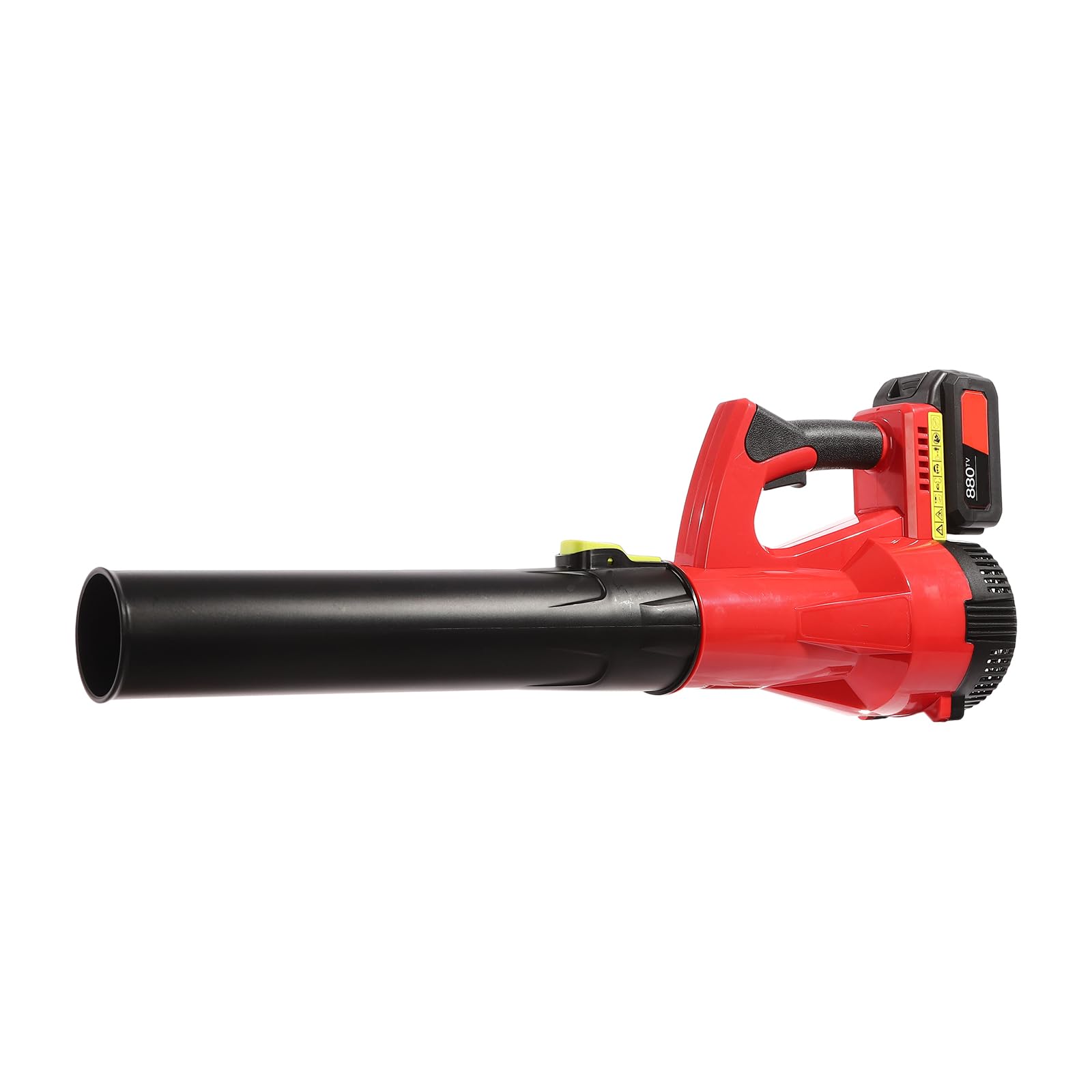 Soplador de Hojas de Mano con batería 580m³/20482.50ft³/ h, 22000RPM de Nieve Ligero portátil, soplador pequeño eléctrico de jardín para el Cuidado del césped, Patio, Entrada