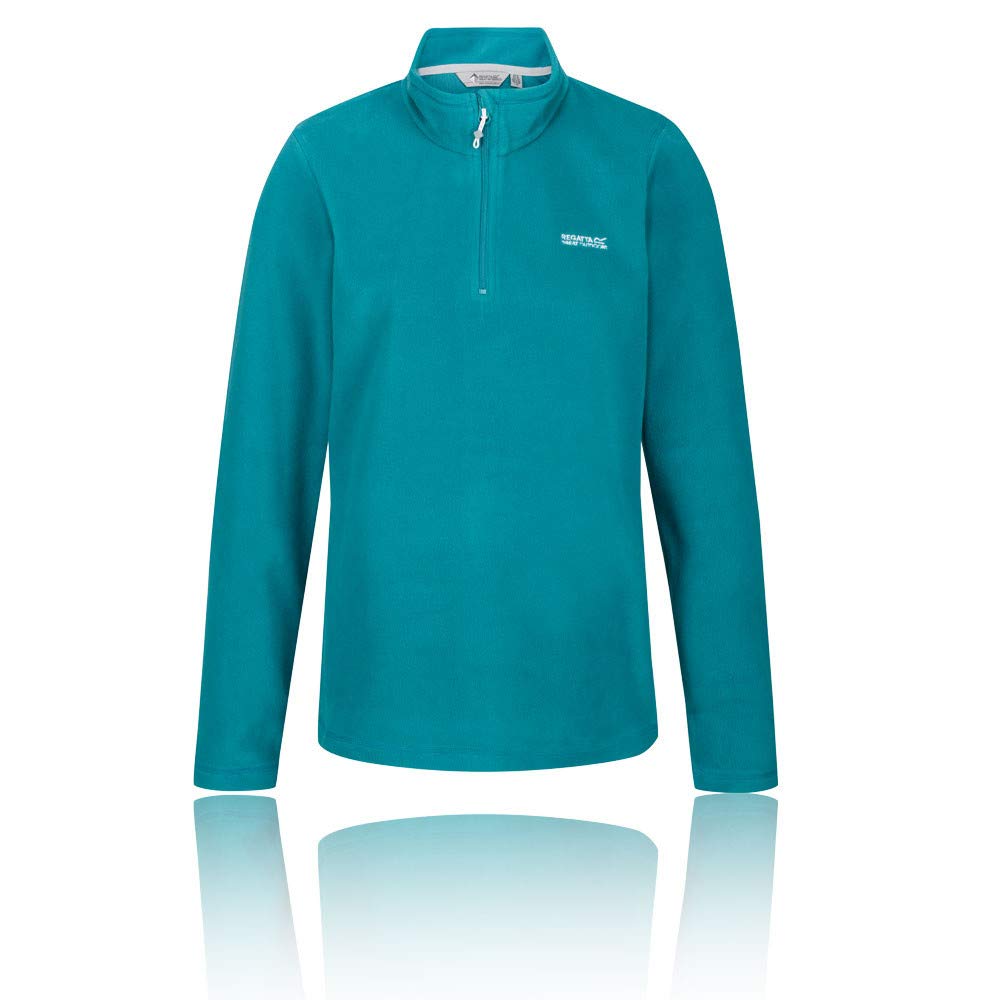 Regatta Women's Blue Montes Lightweight Half-Zip Fleece Size 18