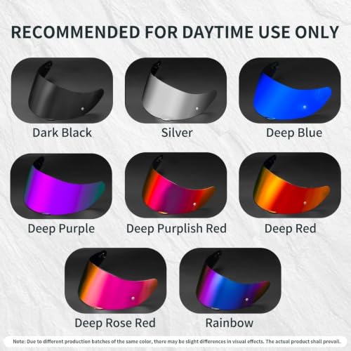 Image of PSLER Shatterproof Helmet Visor for K1 K1S K3SV K5 K5S,Deep Blue | Impact-Resistant ,UV400 Protection, Motorcycle Tinted Face Shield for K1 K1S K3SV K5 K5S ,Visor Replacement