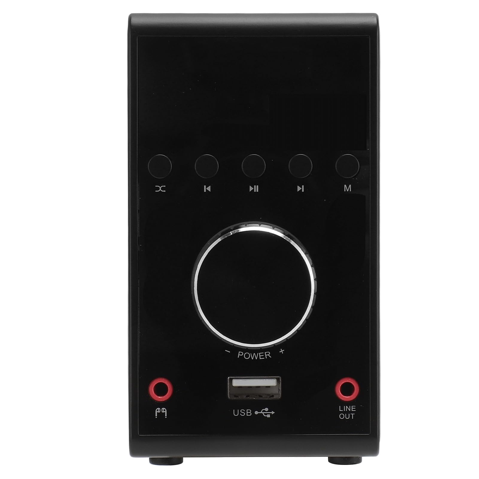 Annadue Bluetooth 5.0 Dźwięk Stereofoniczny Wzmacniacz Cyfrowy do (BLACK)