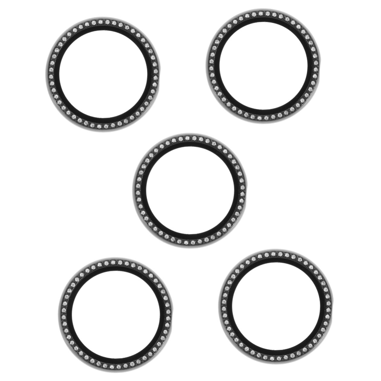 UPKOCH 5pezzi Cover Per Smartwatch Con Protezione Schermo Temperato e Strass Per Watch Design Leggero e Elegante Facile Da Installare Protezione Completa Da Graffi e Urti
