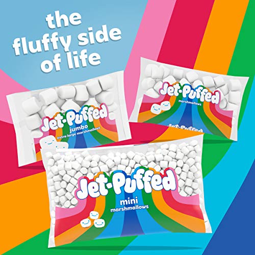 Image of JetPuffed Mini Marshmallows (10 Oz Bags, Pack of 24)