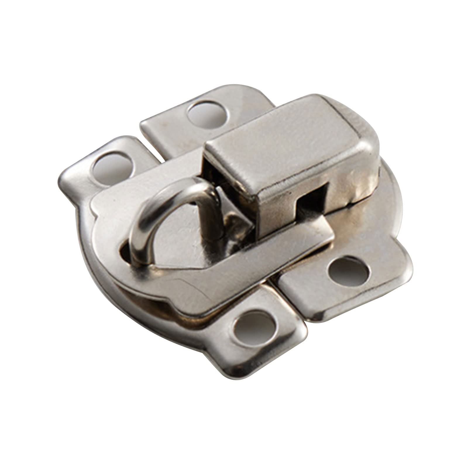 kobeIeen 10 Pcs Antique Hasps Furniture Buckle Decorative Hasp Retro Jewelry Box for Cabinet Drawer Wooden