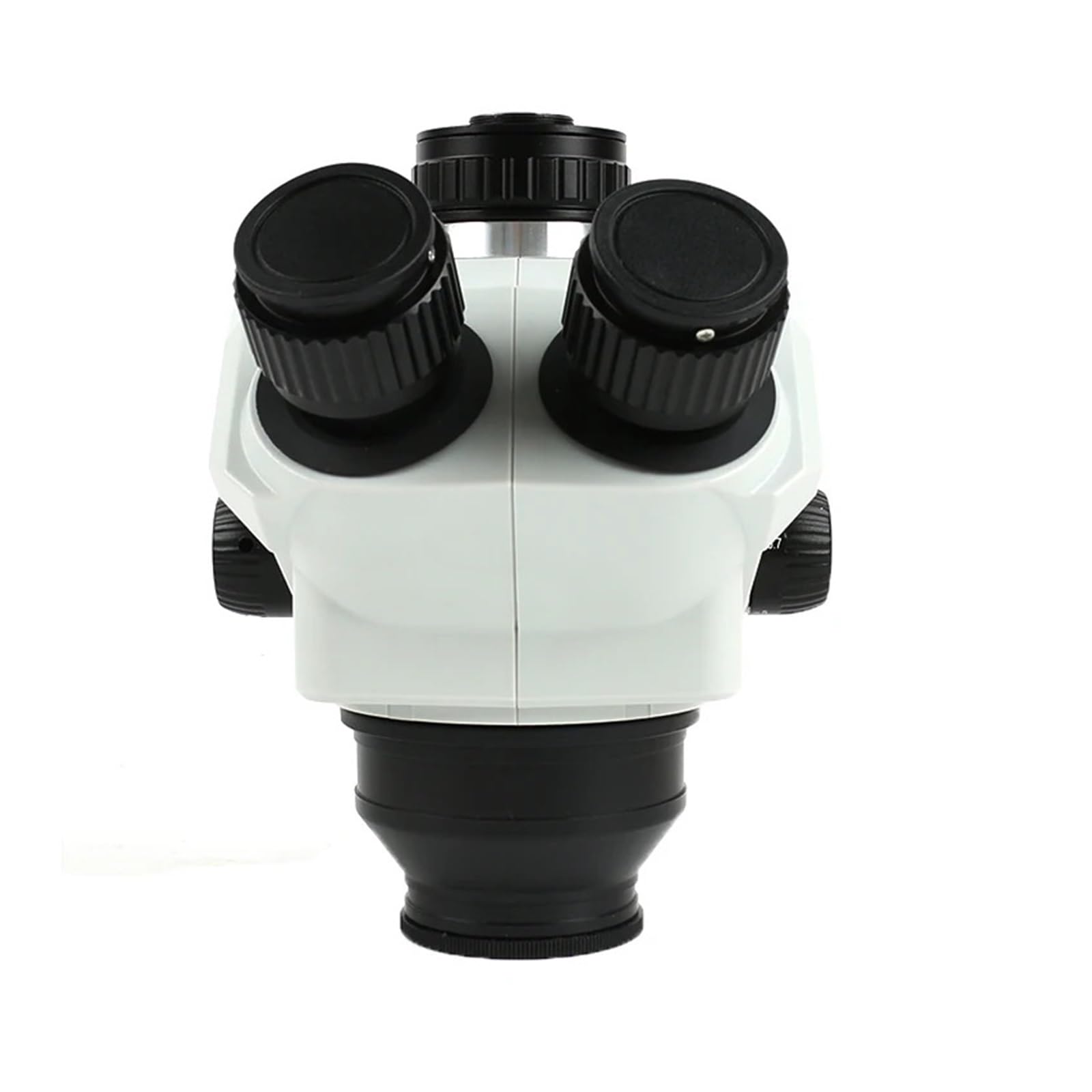 Testa microscopio stereo trinoculare 7X-50X con oculari WF10X/25MM