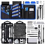 Precision Screwdriver Set, 138 in 1 Professional Computer Repair Tool Kit with 117 Bit, EasyTime 1/4