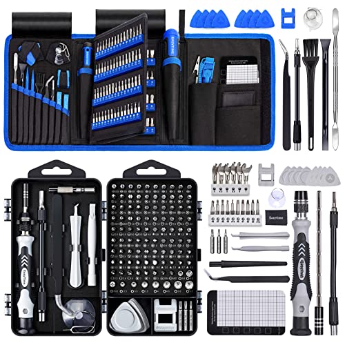 Precision Screwdriver Set, 138 In 1 Professional Computer Repair Tool Kit With 117 Bit, Easytime 1/4''Laptop Screwdriver Kit Magnetic Repair Tool With 164 Bits- For Iphone Ipad Macbook Ps4 Electronics #TOP14