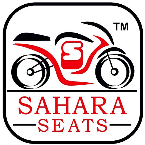 Image of Sahara Seats Cushion Foam Seat Cover for Classic 350 /500 (Black)