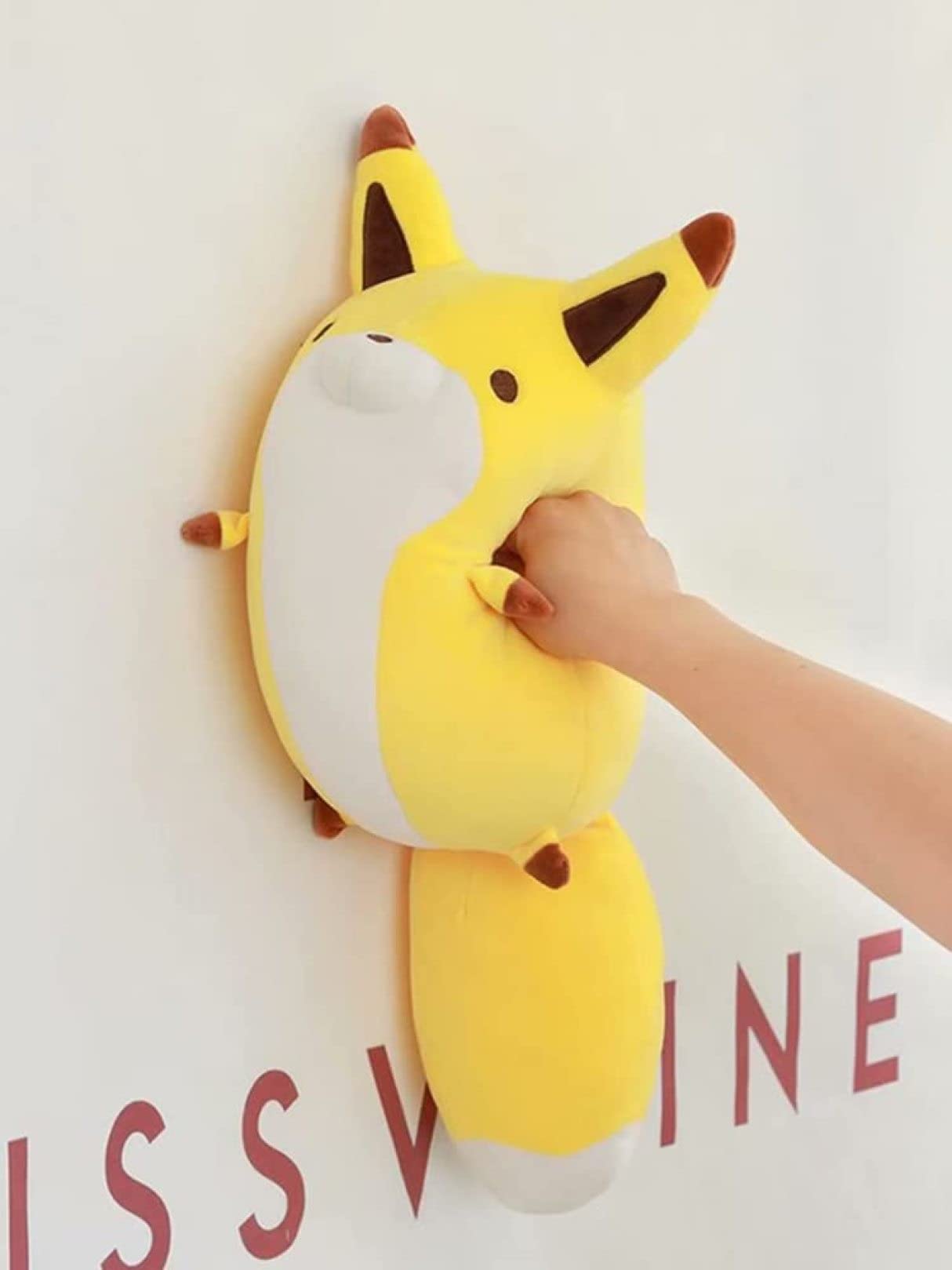 Amazon｜タヌキとキツネ 抱き枕 でっかいぬいぐるみ 洗える かわいい 
