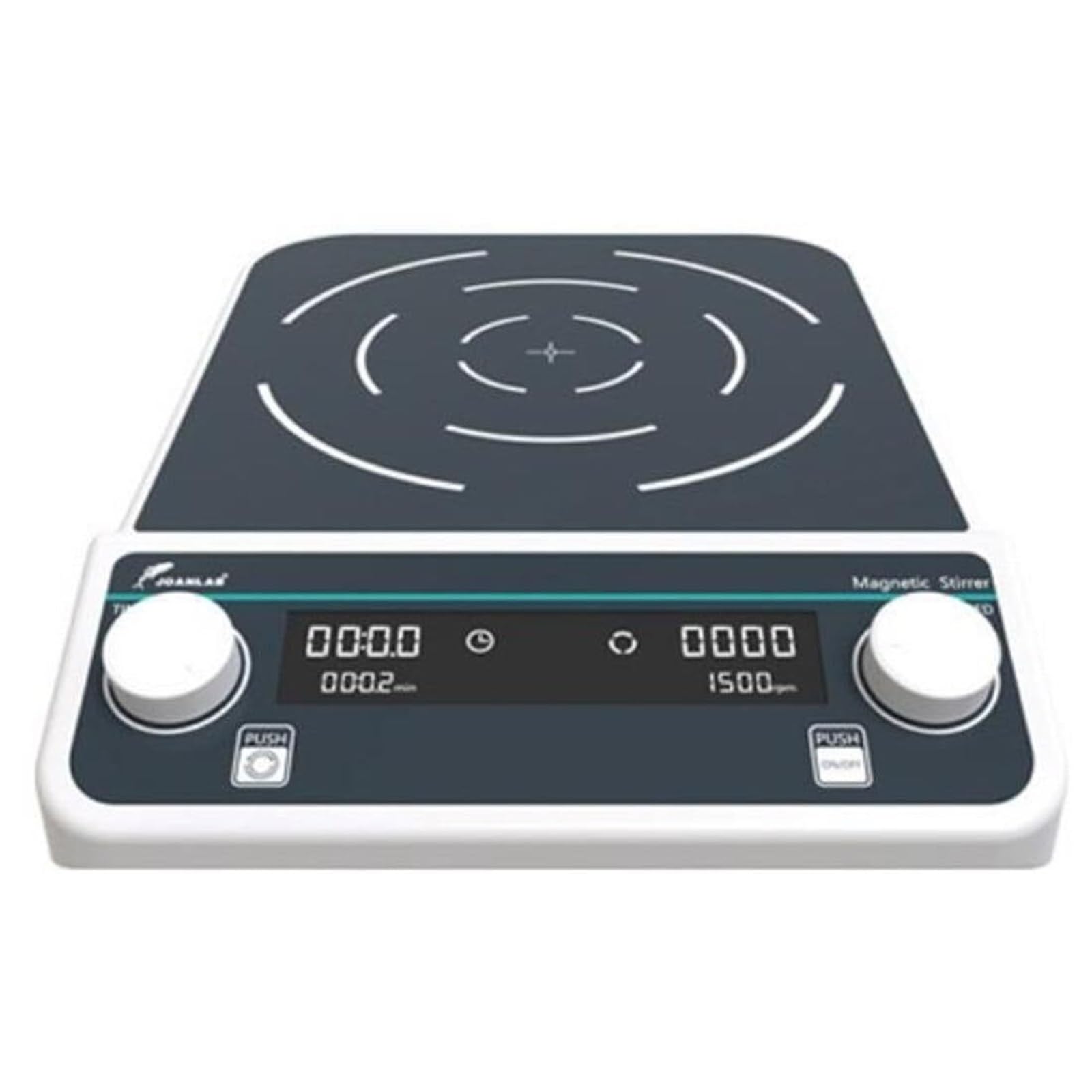 Agitador magnético de laboratorio | Pantalla digital LCD de alto rendimiento, velocidad ajustable de 50-1500 rpm, mezclador ideal para laboratorios, capacidad de 5 a 50 L