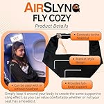 The Slyng-Premium Travel Blanket System – Blanket Body Sling for Deep Plane Sleep | Full-Body Support Ultra-Soft, Breathable, Compact Carry-On Travel Essential for Long Flights and Car Road Trips - Image 5