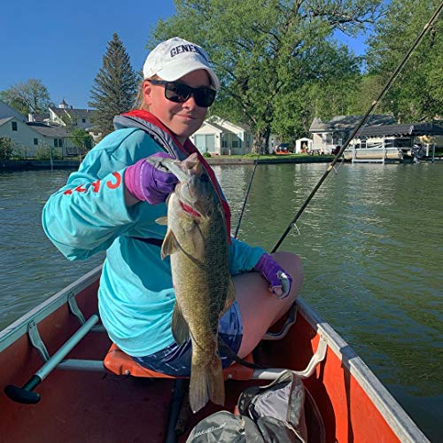 Image of Bassdash ALTIMATE UPF 50+ Women's Fishing Gloves UV Sun Protection Fingerless Gloves for Kayaking Paddling Hiking Cycling Driving Shooting Training