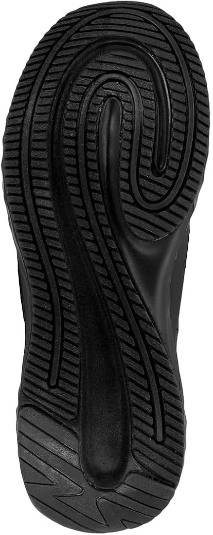 Nautica Men's Sneakers Comfortable Casual Lace-Up Fashion Walking Shoes Lightweight Joggers 7.5 Black Mono 1 Arano