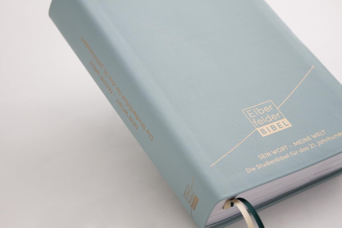 Sein Wort - meine Welt. Lederausgabe: Die Studienbibel für das 21. Jahrhundert (Elberfelder Bibel)