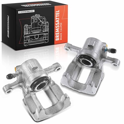 Frankberg 2x Bremssattel Bremszange Hinterachse Kompatibel mit W169 A150 A160 A170 A180 A200 2004-2011 W245 B150 B160 B170 B180 B200 2005-2011