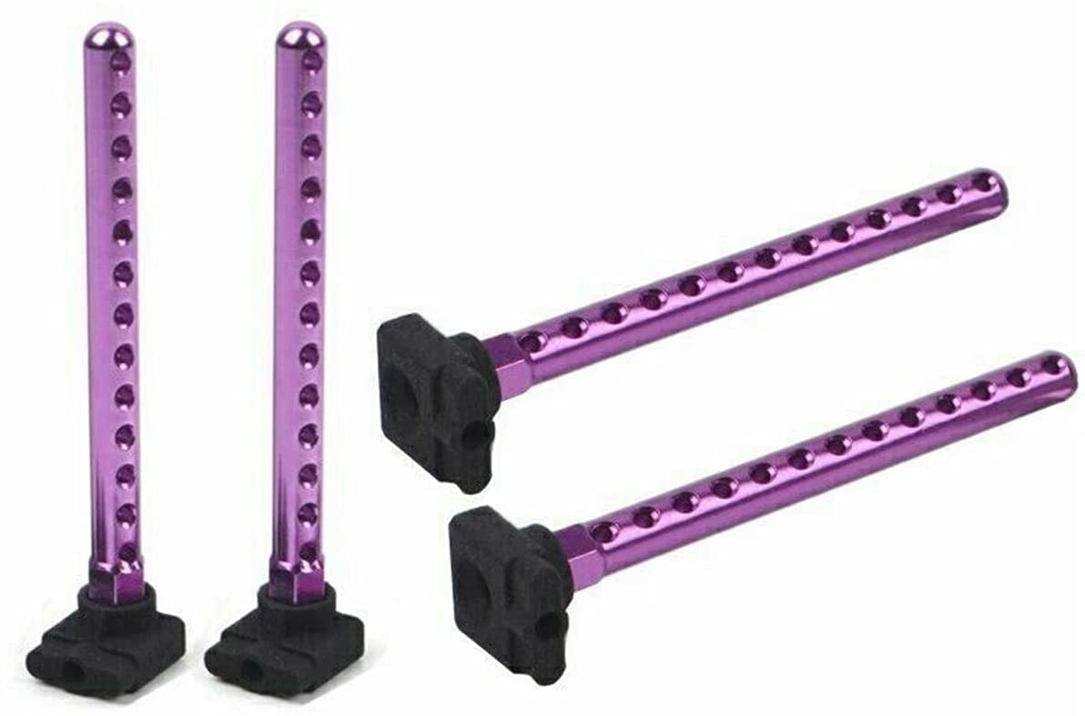 JOYSOG RC Karosseriepfosten Für Tamiya TT-02 - 4 Stück Set Blau