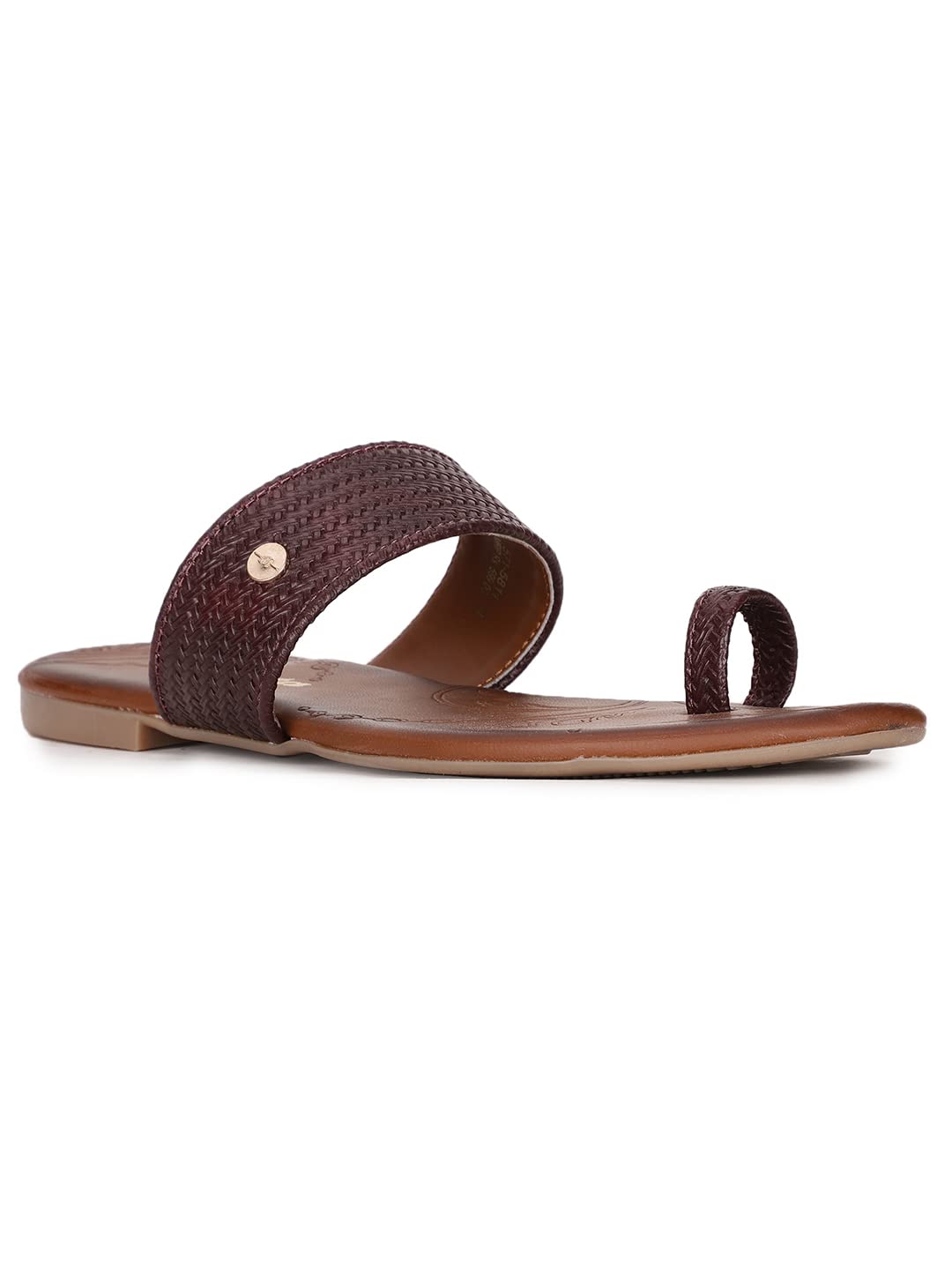 Bata Womens Weave TR Toe Ring Slippers (5715811_MAROON_3 UK) (B09Y8HCLNH) Amazon Price History, Amazon Price Tracker