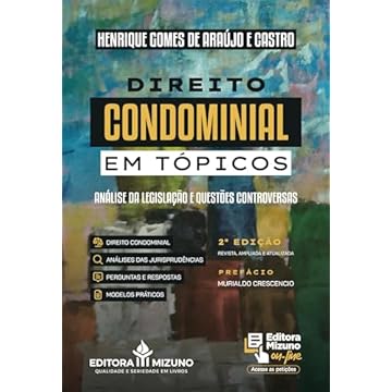 Capa do livro Direito Condominial em Tópicos: Análise da Legislação e Questões Controversas