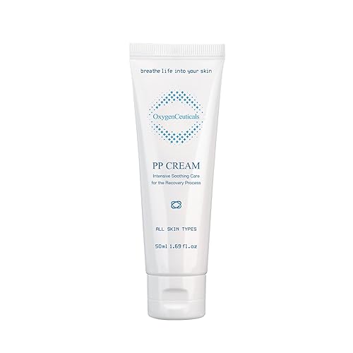 Crema PP – Crema de recuperación con palmitoil tripeptide-5, niacinamida y adenosina, hidratante y soporte de barrera de la piel para pieles