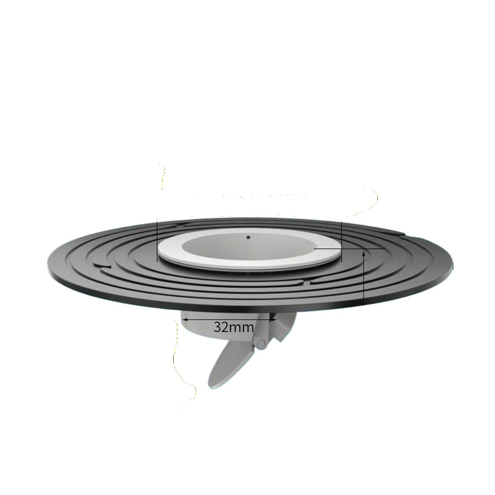 Noyau de vidange anti-odeur pour stopper les reflux de douche - 8