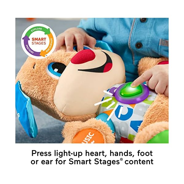 FisherPrice Laugh & Learn Baby & Toddler Toy Smart Stages Puppy With