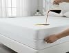 Waterproof Anti Bed Bug Zippered Mattress Encasement | Hypoallergenic Extra Deep Matress Protector Full 360° Secure Zip Cover | Machine Washable & Easy care (White, 4-FT)