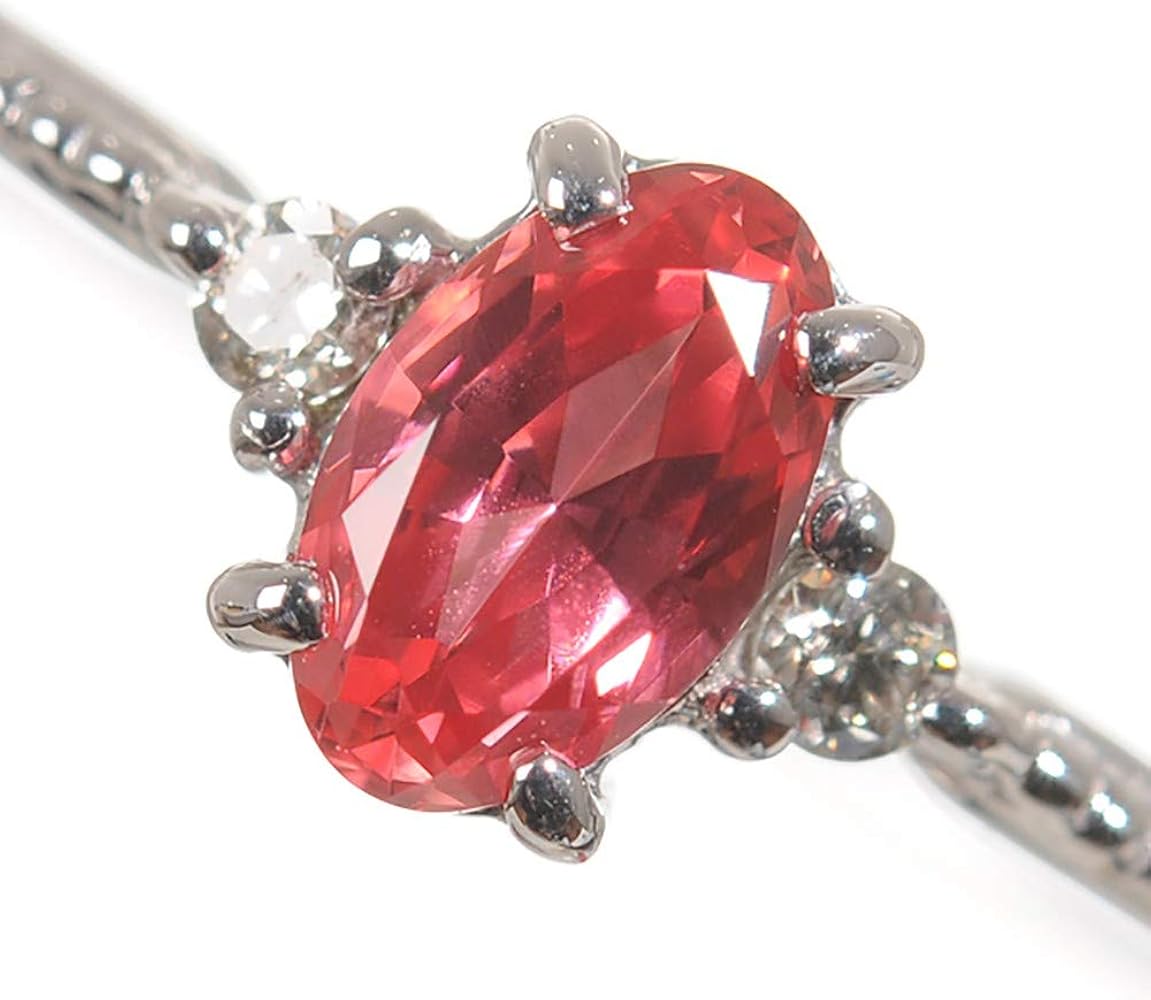 Amazon | [京セラ] kyocera パパラチアサファイア リング 指輪