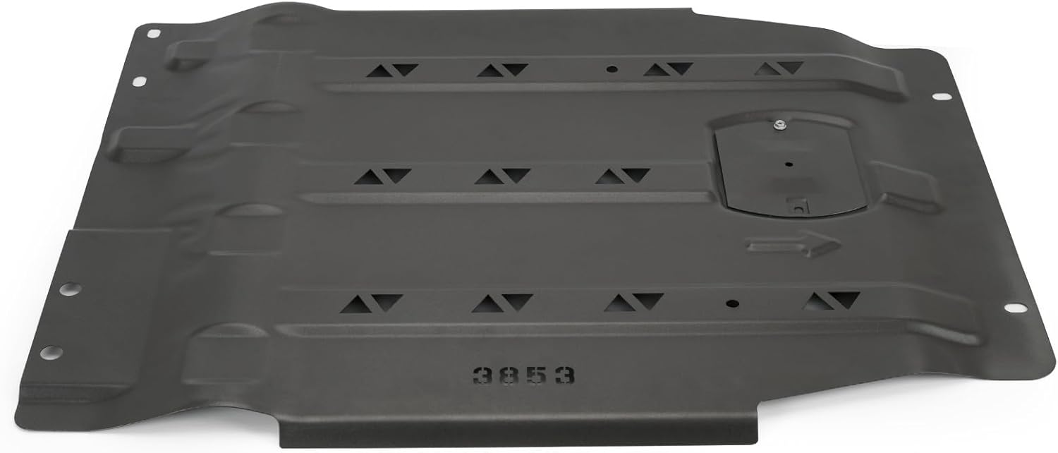 Transmission Protection Plate Compatible with 2015-2022 Ford F150, Heavy-Duty Skid Plate Engine Splash Guard Replacement