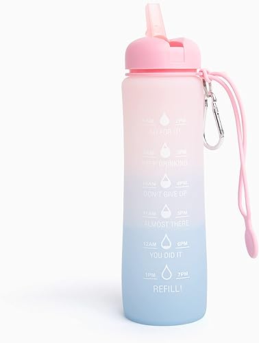 Miniatura 2 de Botella de agua plegable para viajes, coloridas botellas de agua reutilizables, botella de silicona sin BPA para niños y adultos, botella de agua de