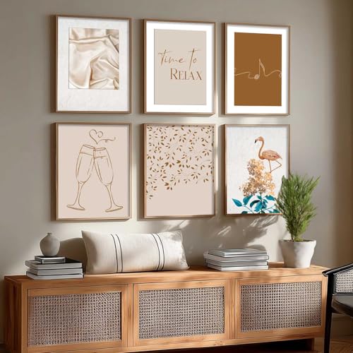 Image of kotart Paintings Modern Art Framed Wall Painting for Living Room Bedroom - Wall Posters /Paintings with Frame - Painting for Living Room Bedroom Office Room Decor - Painting for Wall Decoration (10x13 inch, C)