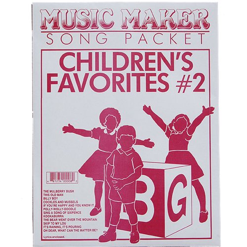 European Expressions Intl Children's Favorites #2 Music Maker Song Packet