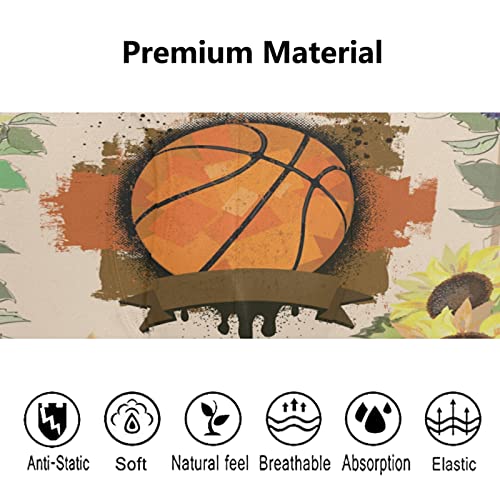 Bóxer para hombre de baloncesto Vnurnrn pack de 2 calzoncillos elásticos de microfibra suave 5