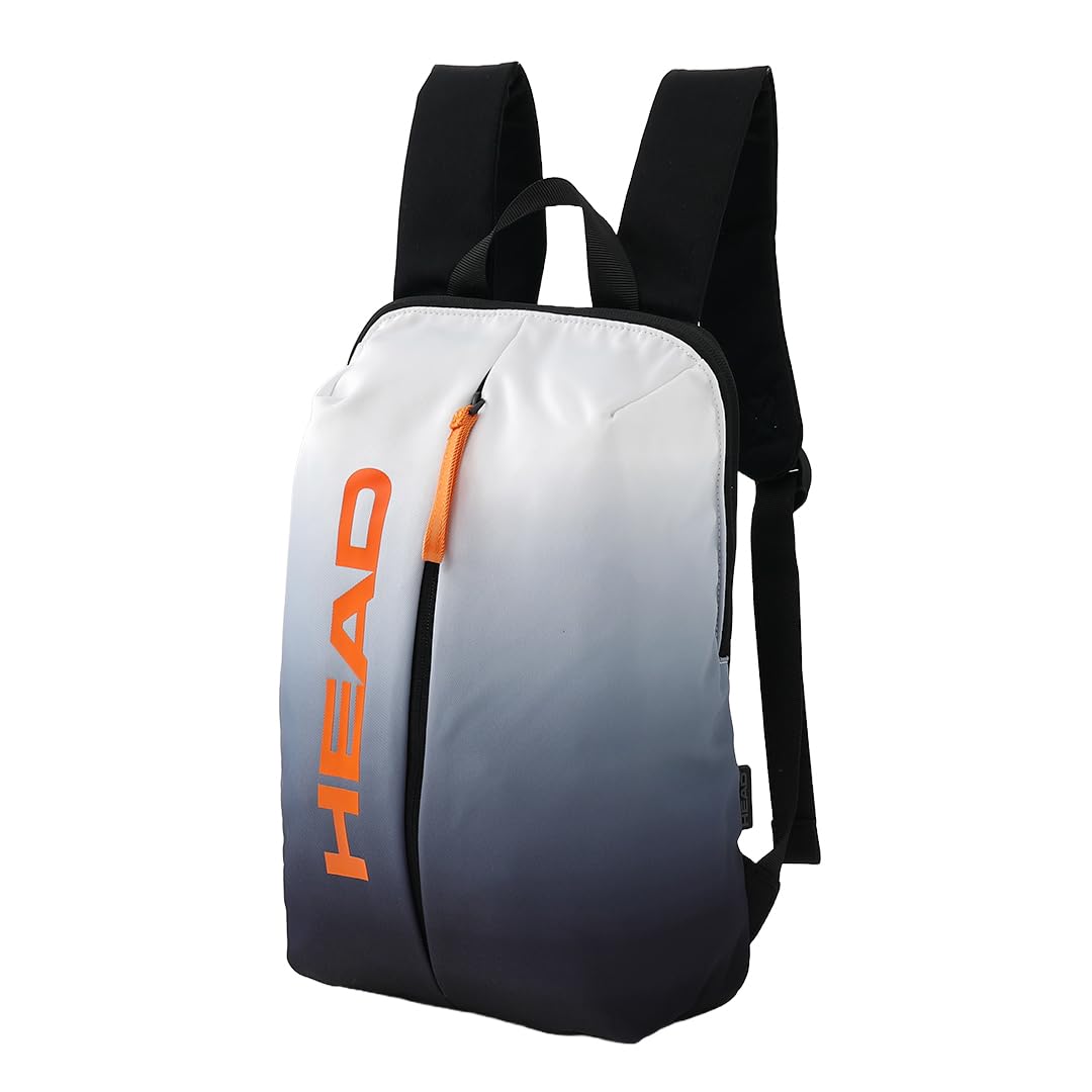 HEAD Hustle Series Travel Backpack for Men & Women - 10 L | 100% Polyester | Water Resistant | Laptop Bag for Men | College Bag for Men | School Bag for Girls | Office Bag for Men | Black Gradient (B0CNSWDY4K) Amazon Price History, Amazon Price Tracker